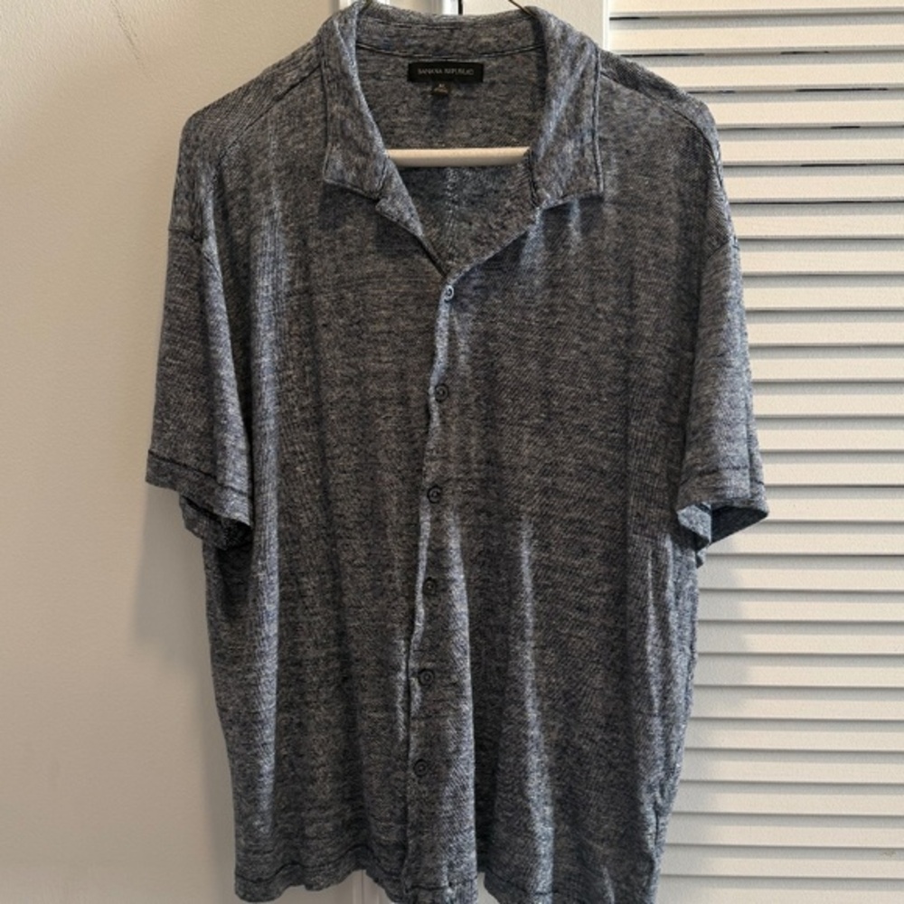 Men’s XL Banana Republic Soft Linen shirt